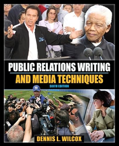 Beispielbild fr Public Relations Writing and Media Techniques (6th Edition) zum Verkauf von SecondSale