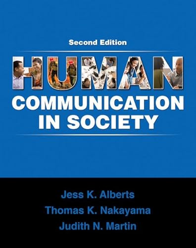 Beispielbild fr Human Communication in Society (2nd Edition) zum Verkauf von Wonder Book