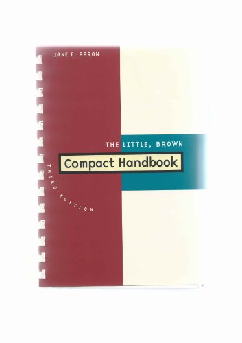 Imagen de archivo de Little, Brown Compact Handbook a la venta por Better World Books: West