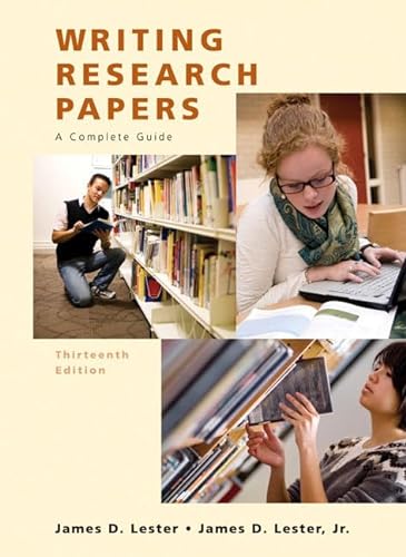 9780205651924: Writing Research Papers (Perfect): United States Edition