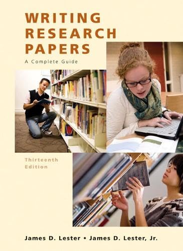 9780205651924: Writing Research Papers: A Complete Guide, 13th Edition