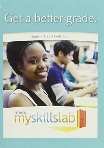MySkillsLab -- Valuepack Access Card (9780205652020) by Pearson-Longman