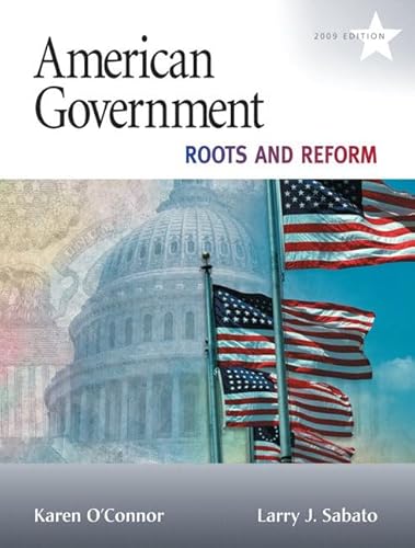 Imagen de archivo de American Government 2009 Edition: Roots and Reform a la venta por HPB-Red