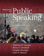 Imagen de archivo de Exam Copy for Principles of Public Speaking, 17/E a la venta por SecondSale