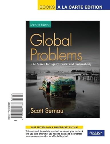 Stock image for Global Problems, The Search for Equity, Peace and Sustainability, Unbound (for Books a la Carte Plus) (2nd Edition) for sale by Iridium_Books