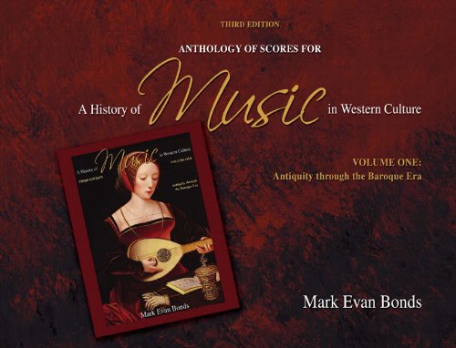 9780205656974: Anthology of Scores for A History of Music in Western Culture Volume I: 1