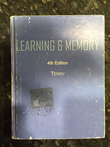 9780205658626: Learning and Memory: Basic Principles, Processes, and Procedures