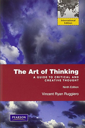 Art of Thinking (9780205660186) by Vincent Ruggiero