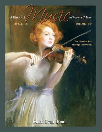 Imagen de archivo de History of Music in Western Culture, Volume 2 (3rd Edition) a la venta por SecondSale