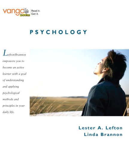Psychology, VangoBooks Value Package (includes MyPsychKit Student Access ) (9780205663705) by Lefton, Lester A.; Brannon, Linda