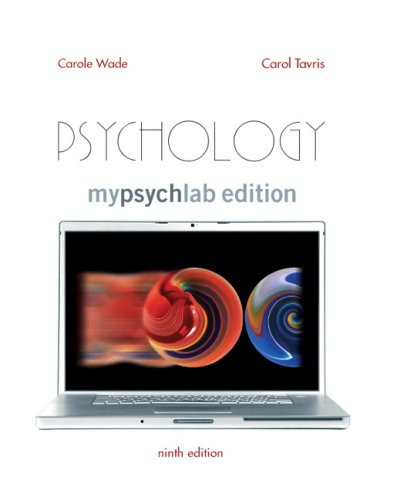 Psychology, MyLab Edition Value Pack (includes Study Guide for Psychology & MyPsychLab Pegasus with E-Book Student Access ) (9780205664023) by Wade, Carole