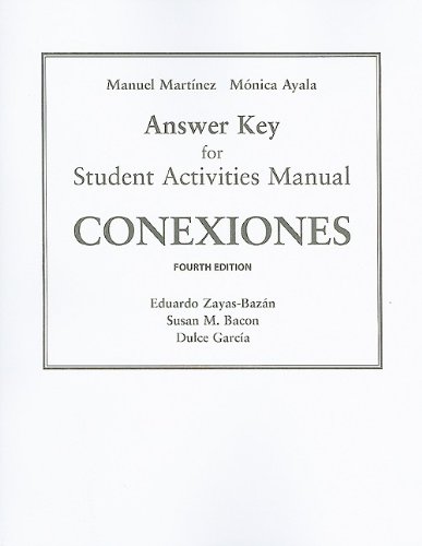 9780205664139: SAM Answer Key for Conexiones: Comunicacion y cultura