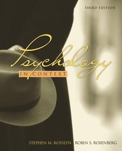 Stock image for Psychology in Context Value Pack (includes MyPsychLab CourseCompass with E-Book Student Access& Current Directions in Introductory Psychology) for sale by Iridium_Books