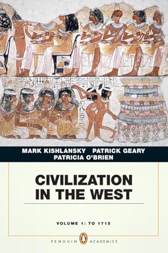 9780205664726: Civilization in the West, Penguin Academic Edition, Volume 1