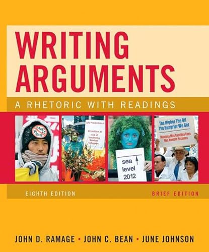 Imagen de archivo de Writing Arguments, Brief Edition: A Rhetoric with Readings (8th Edition) a la venta por SecondSale