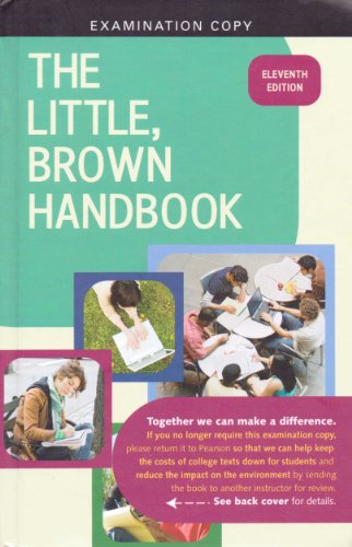 Beispielbild fr The Little, Brown Handbook Examination Copy zum Verkauf von Better World Books