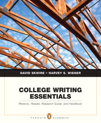 College Writing Essentials: Rhetoric, Reader, Research Guided Handbook Value Pack (includes Little, Brown Essential Handbook & MyCompLab NEW Student Access ) (9780205667338) by Skwire, David; Wiener, Harvey S.
