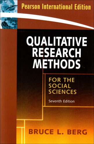 Imagen de archivo de Qualitative Research Methods for the Social Sciences. Bruce L. Berg a la venta por ThriftBooks-Dallas