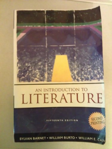 9780205668373: An Introduction to Literature: Fiction, Poetry, and Drama