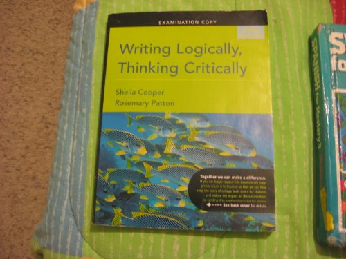 9780205668588: Writing Logically Thinking Critically