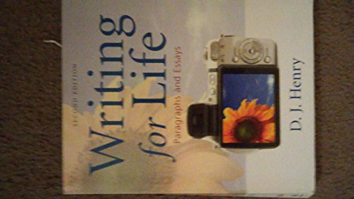 Beispielbild fr Writing for Life: Paragraphs and Essays zum Verkauf von ThriftBooks-Dallas