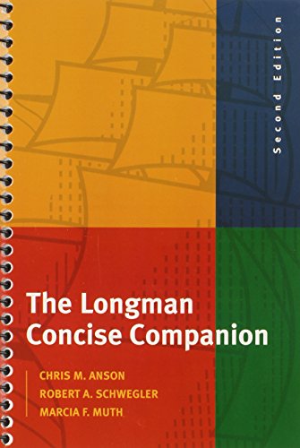 Imagen de archivo de The Longman Concise Companion a la venta por Better World Books