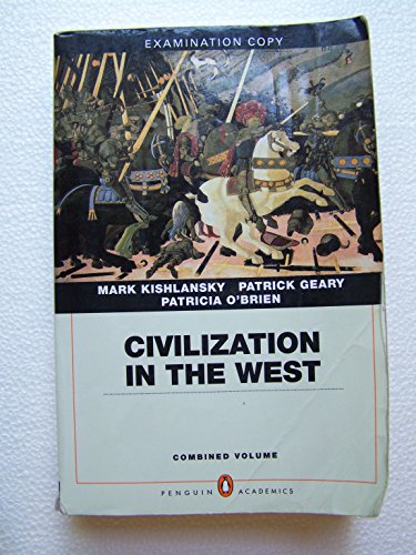 Stock image for Civilization In The West, Combined Volume (Examination Copy) for sale by BookHolders