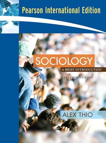 Beispielbild fr Sociology: A Brief Introduction: International Edition zum Verkauf von Buchpark