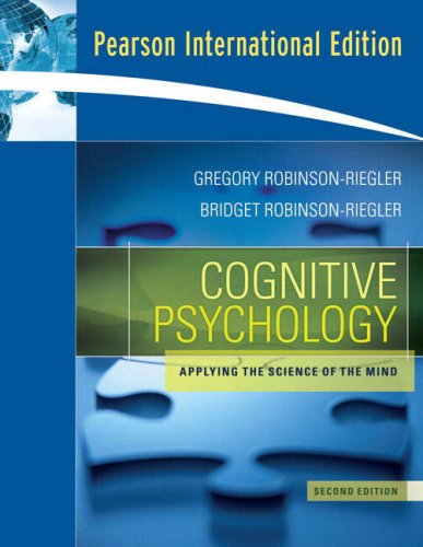 Imagen de archivo de Cognitive Psychology: Applying the Science of the Mind a la venta por medimops