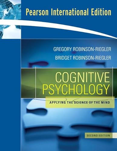 Stock image for Cognitive Psychology Applying the Science of the Mind: International Edition for sale by Phatpocket Limited