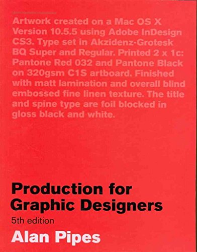 Beispielbild fr Production for Graphic Designers zum Verkauf von ThriftBooks-Atlanta