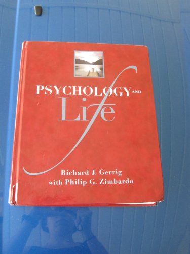 9780205685912: Psychology and Life:United States Edition