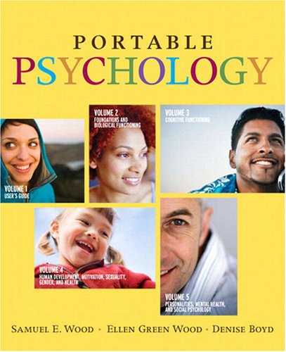 Beispielbild fr Portable Psychology (with MyPsychLab with E-Book Student Access Code Card) zum Verkauf von Royal Oak Bookshop
