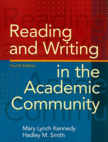 9780205689460: Reading and Writing in the Academic Community