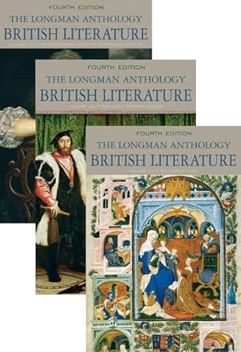Stock image for Longman Anthology of British Literature, Volumes 1A, 1B, and 1C, The for sale by HPB-Red