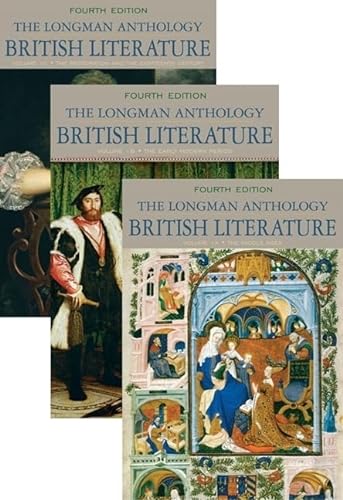 9780205693337: Longman Anthology of British Literature, The, Volumes 1A, 1B, and 1C