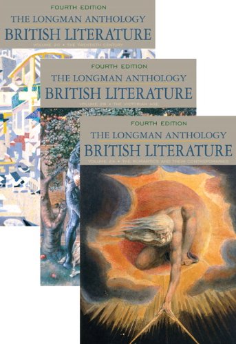 Beispielbild fr The Longman Anthology of British Literature, Volumes 2A, 2B, and 2C (4th Edition) zum Verkauf von HPB-Red