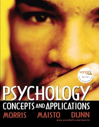 9780205693672: Psychology: Concepts and Applications (with Self Assessment Library 3.4)