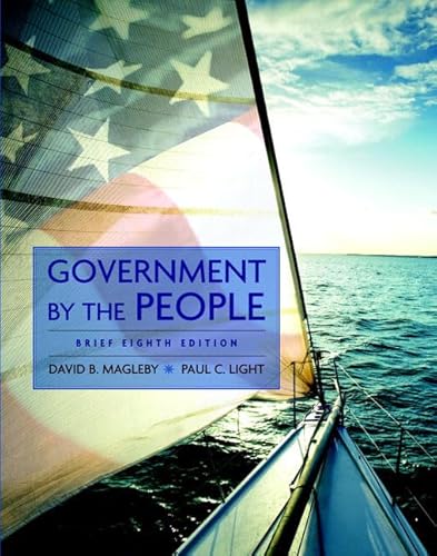 Government by the People: Mypoliscilab Student Access Code Card (9780205696291) by Magleby, David B.; O'Brien, David M.; Light, Paul C.; Peltason, J. W.