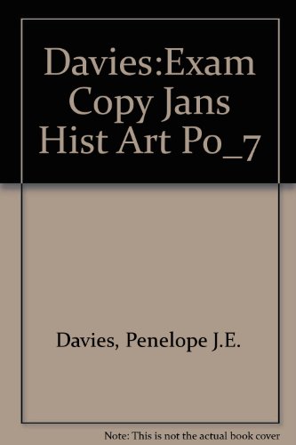 Stock image for Exam Copy for Janson's History of Art Portable Edition Book 2 for sale by Aragon Books Canada