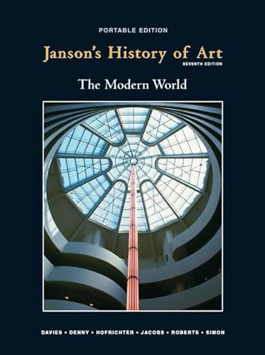 Imagen de archivo de Janson's History of Art, Book 4: The Modern World, 7th Edition a la venta por HPB-Red