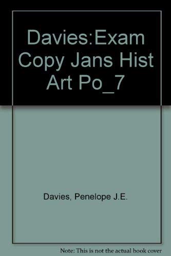 Stock image for Exam Copy for Janson's History of Art Portable Edition Book 4 for sale by Aragon Books Canada