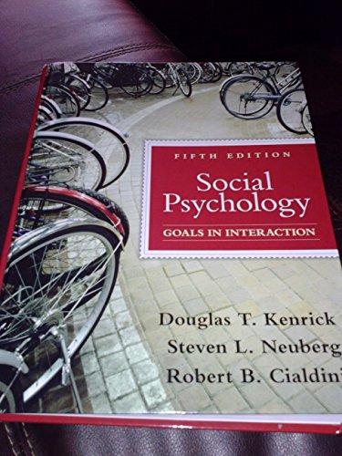 Stock image for Social Psychology : Goals in Interaction for sale by Better World Books: West