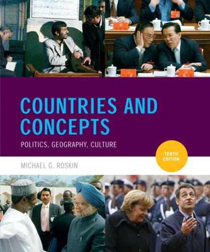 9780205701148: Countries and Concepts: Politics, Geography, Culture + Mysearchlab