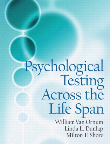 9780205701162: Psychological Testing Across the Lifespan Value Pack With Mysearchlab