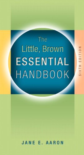 Stock image for The Little, Brown Essential Handbook &pear/GD 08 MLA Upd Pk 6th Ed. for sale by a2zbooks