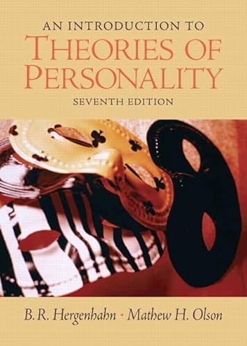 Introduction to Theories of Personalityn- (Value Pack W/Mysearchlab) (9780205704293) by Hergenhahn, B R; Olson, Matthew