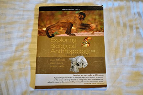 Beispielbild fr Exploring Biological Anthropology: The Essentials (2nd Edition zum Verkauf von Books From California
