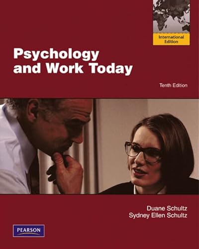 Imagen de archivo de Psychology and Work Today: International Edition a la venta por Phatpocket Limited