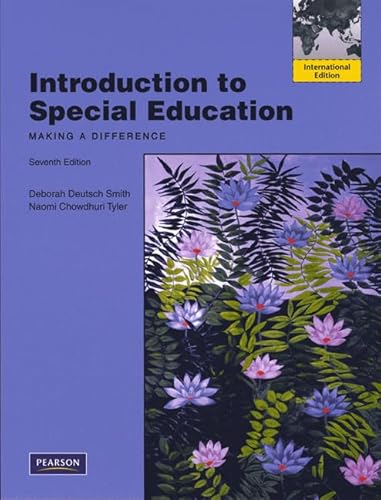 9780205707119: Introduction to Special Education: Making A Difference: International Edition